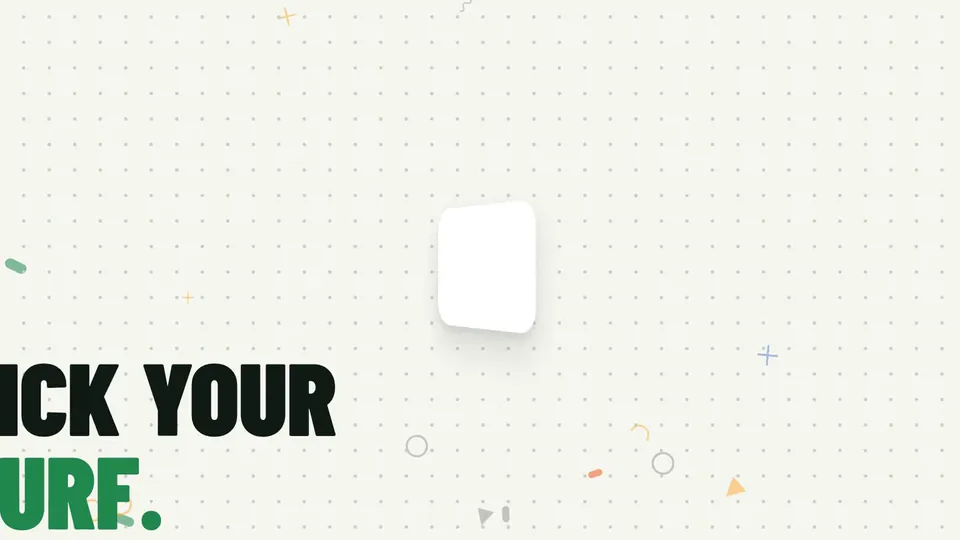 BookMyTurf app launch video: motion graphics map with turf pins and the line Pick your turf